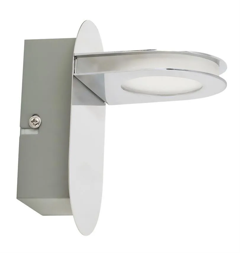 BREDA Chrom LED Badezimmer Wandleuchte 4.8W 384lm 4000K IP20 Rabalux