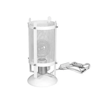 BRONX Tischleuchte weiß E27 60W IP20 Milagro