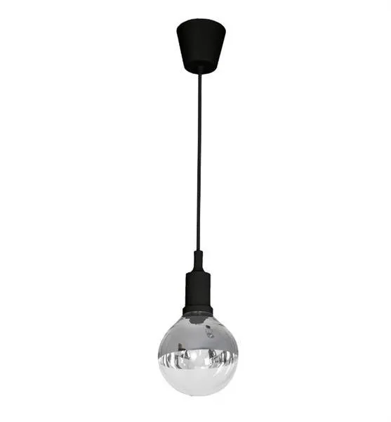 BUBBLE 456 schwarz 5W E14 LED-Pendelleuchte IP20 4000K Milagro