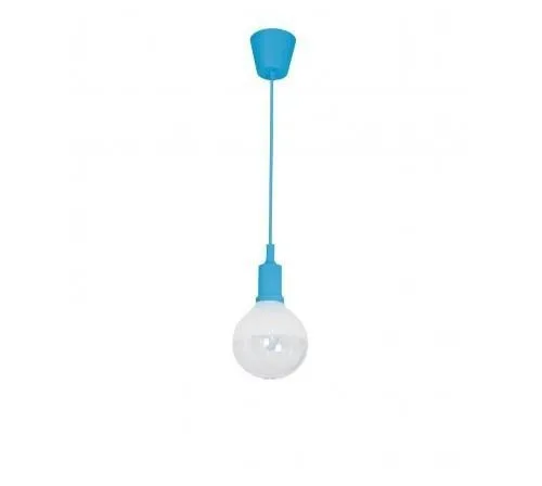 BUBBLE 457 Hängeleuchte blau 5W E14 LED IP20 4000K Milagro