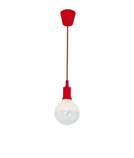 BUBBLE RED 5W E14 LED-Pendelleuchte rot 4000K IP20 Milagro