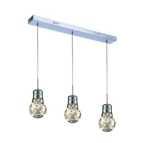 BULB 15W LED-Pendelleuchte weiß 3500K IP20 Milagro