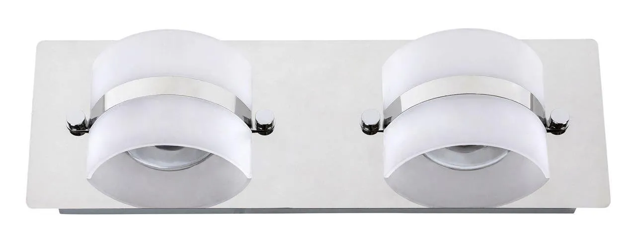 Badezimmer Wandleuchte über Spiegel TONY LED 10W 4000K 730lm chrom IP44 Rabalux 5490