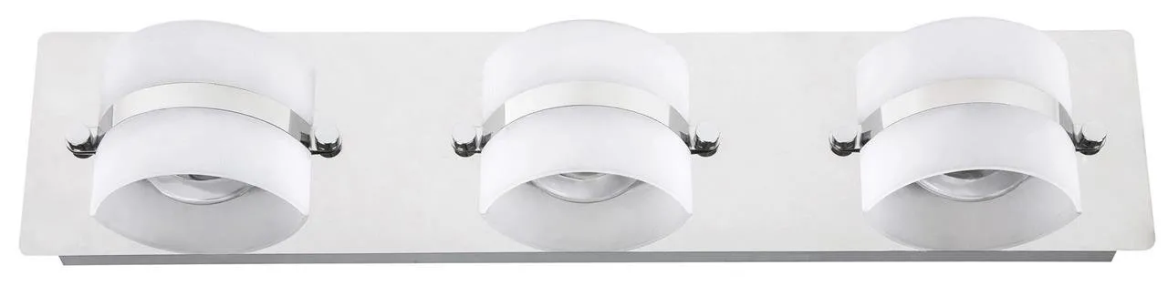 Badezimmer Wandleuchte über Spiegel TONY LED 15W 4000K 1095lm chrom IP44 Rabalux 5491