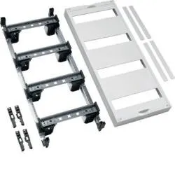 Baustein universN 600x250mm für Reiheneinbaugeräte waagerecht 4x12 PLE Hager UD41B1