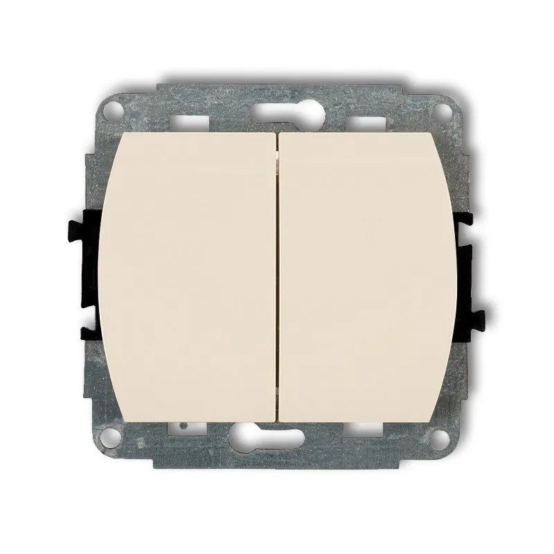 Bipolarer NO-Schaltmechanismus (getrennte Stromversorgung) beige 1WP-44.2
