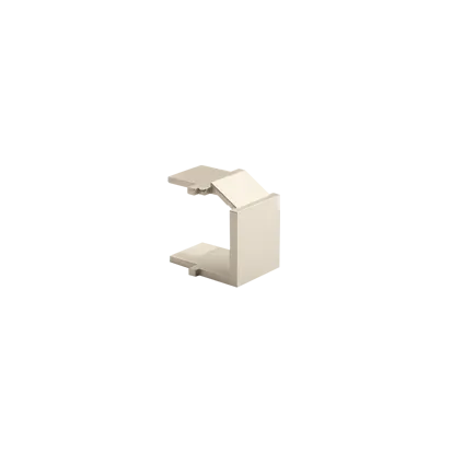 Blindverschluss RJ45/RJ12 für Abdeckung von IT- Steckdose gold met. Kontakt Simon BWB/44