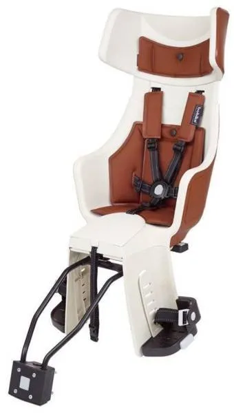 Bobike Tour Plus Exklusiver Fahrradsitz 1P Rahmen Cinnamon Brown