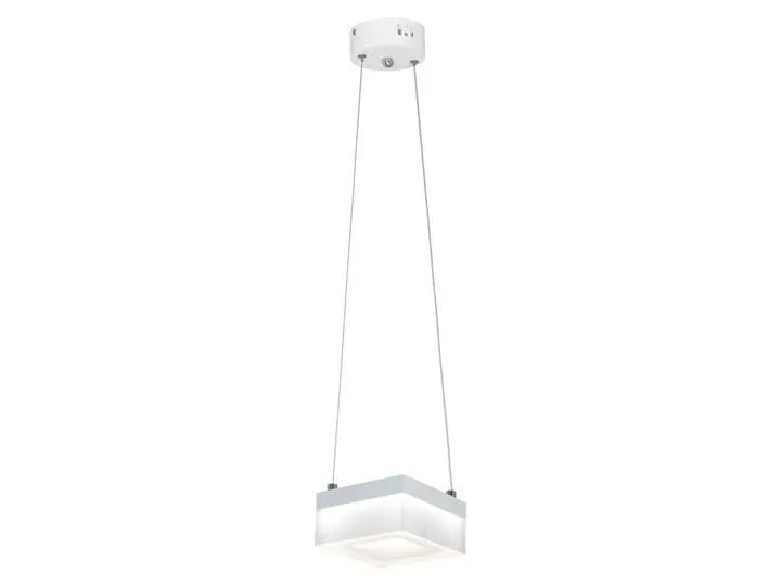 CUBO 444 12W LED-Pendelleuchte IP20 4000K weiß Milagro