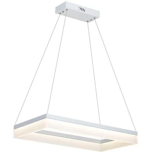 CUBO 447 24W LED-Pendelleuchte IP20 4000K weiß Milagro