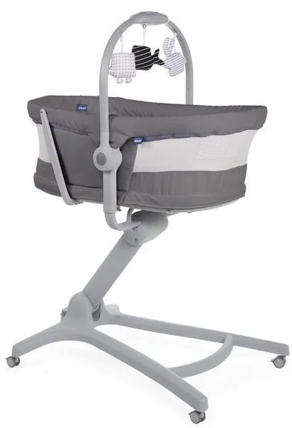 Chicco Baby Hug 4in1 Air Lounger / Stuhl / Fütterungsstuhl Dunkelgrau