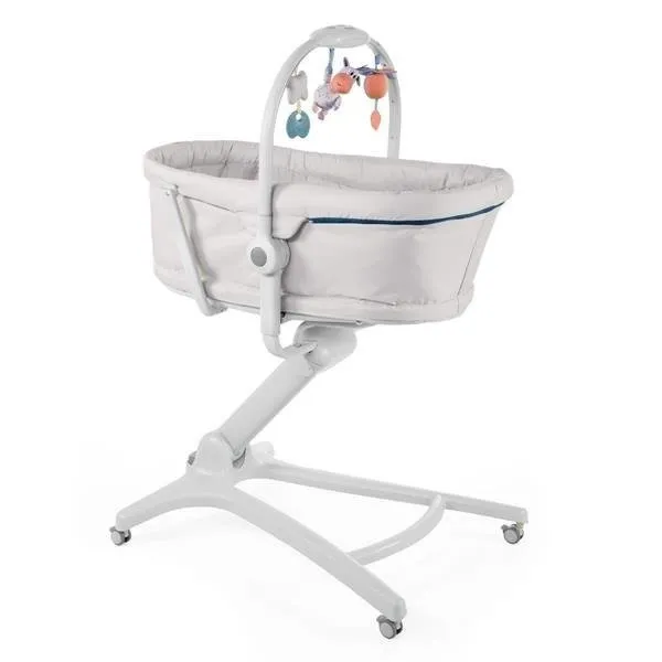 Chicco Baby Hug 4in1 Liegestuhl/ Stuhl/ Fütterungsstuhl Glacial