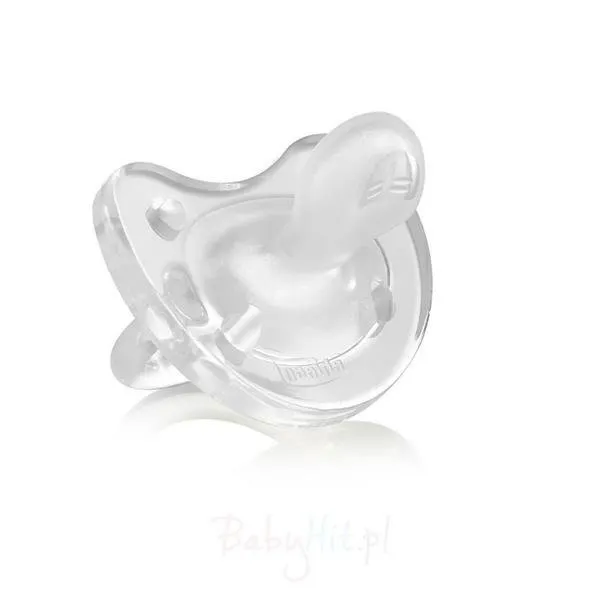 Chicco Physioforma Soft Silicone Schnuller 0-6 M+ 1 Stück Transparent