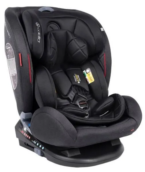 Coletto Cascade Isofix Autositz 0-36 kg RWF Schwarz