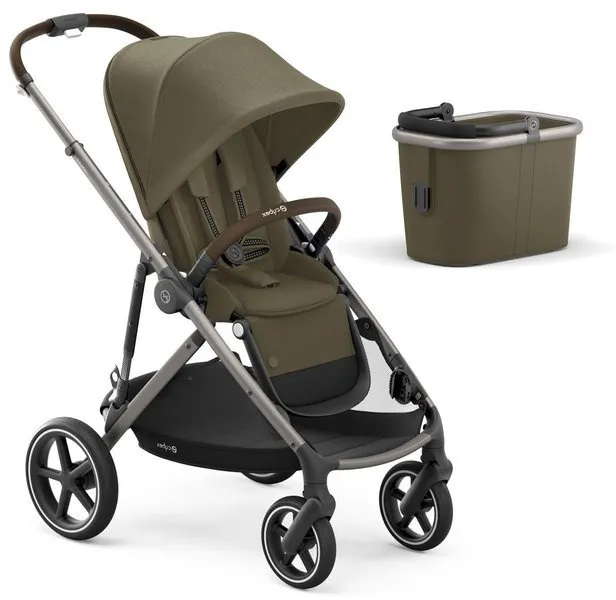 Cybex Gazelle S Kinderwagen Classic Beige Gestell Taupe