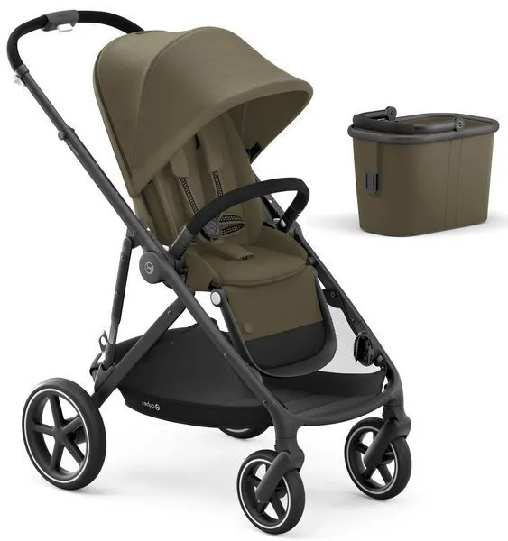 Cybex Gazelle S Kinderwagen Classic Beige Rahmen Schwarz