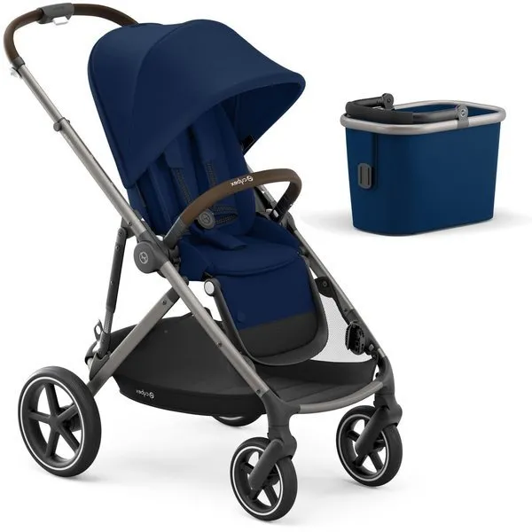 Cybex Gazelle S Kinderwagen Navy Blue frame Taupe