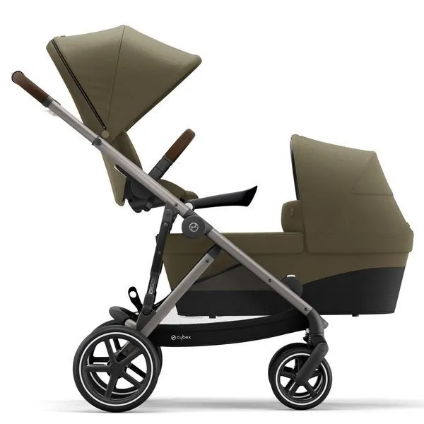 Cybex Gazelle S Twin Rollstuhl Jahr für Jahr Classic Beige Rahmen Taupe