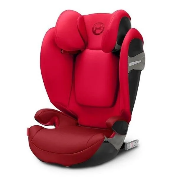 Cybex Solution S-Fix Autositz 15-36kg 4* ADAC Rebel Rot