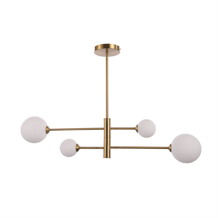 DORADO Kupfer-Pendelleuchte 4x G9 max 40W Light Prestige LP-002/4P