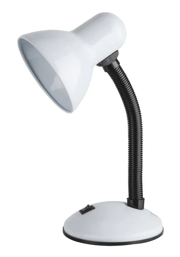 DYLAN Schreibtischlampe weiß E27 40W IP20 Rabalux