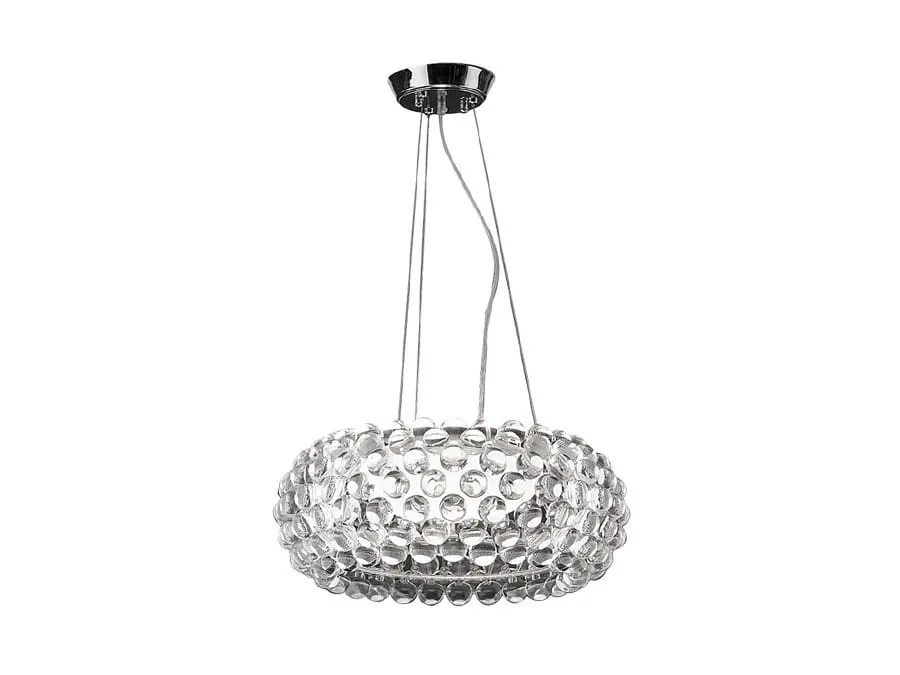Deckenlampe Acrylio 40 Glamour Metall Transparent Azzardo AZ0057