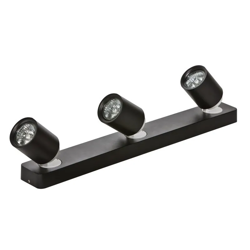 Deckenlampe/Wandlampe Tomi 3 Modern Metall, Aluminium Schwarz Azzardo AZ0680