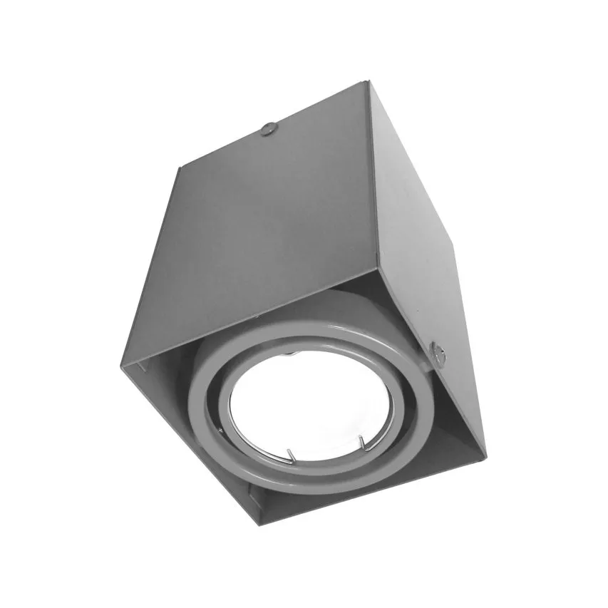 Deckenleuchte BLOCCO grau 1x7W GU10 LED 3000K Milagro