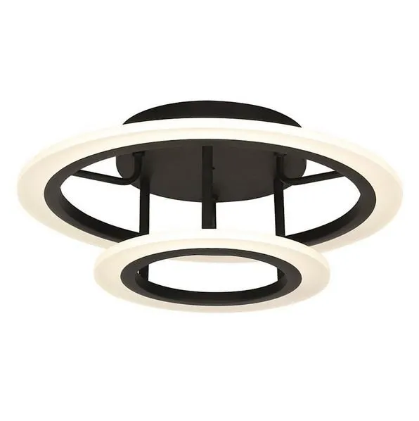 Deckenleuchte COSMO schwarz LED 36W 4000K 2520lm IP20 MIL167 Milagro