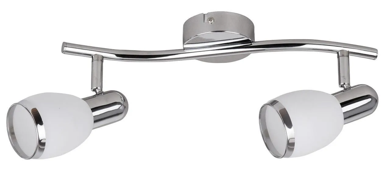 Deckenleuchte ELITE chrom, weiß 2x E14 40W IP20 Rabalux