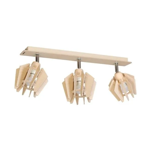 Deckenleuchte ORINOKO III beige 3xE27 40W IP20 Milagro