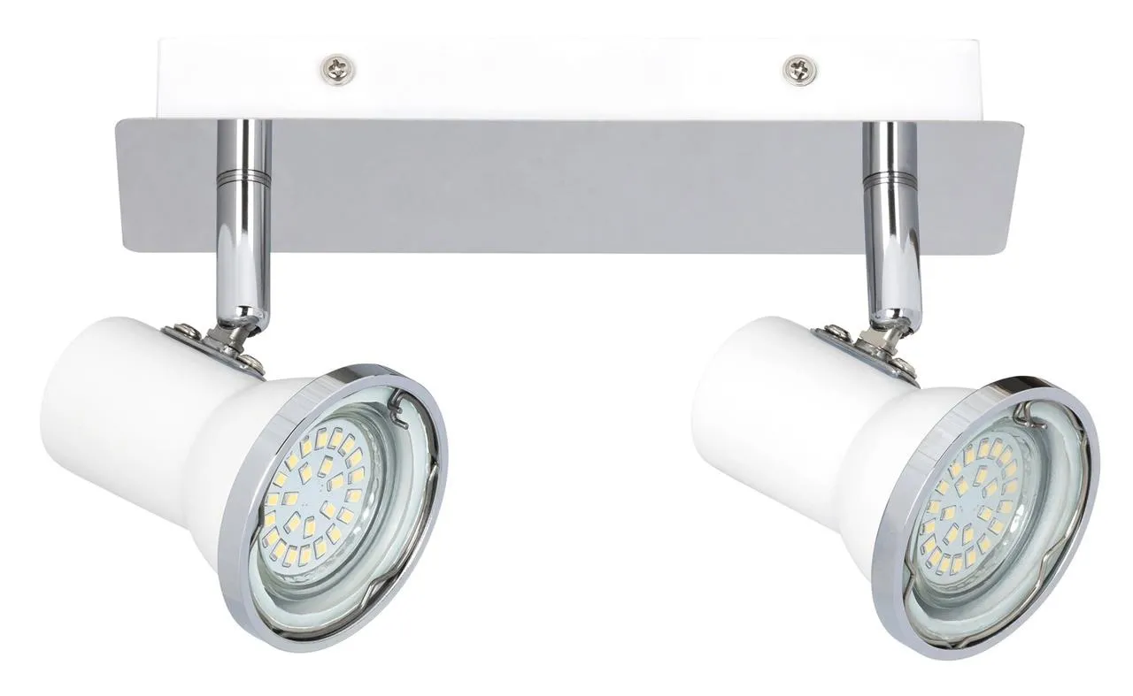 Deckenleuchte STEVE 2xGU10 4,5W 4000K 1290lm weiß IP44 Rabalux 5498