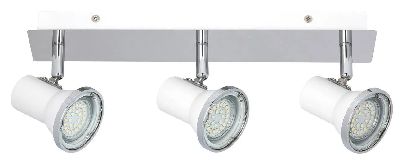 Deckenleuchte STEVE 3xGU10 4.5W 4000K 1290lm weiß IP44 Rabalux 5499