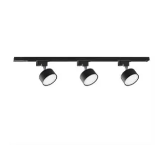 Deckenleuchte TRACER schwarz, chrom 3x GU10 50W IP20 6157 TK Lighting