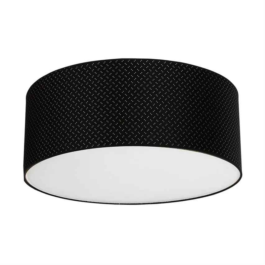 Deckenleuchte WILL BLACK schwarz 3x E27 60W IP20 Milagro