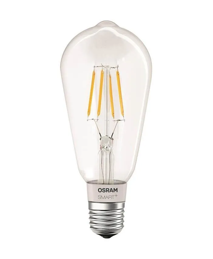 Dimmbare LED-Glühbirne 5.5W E27 SMART+ Filament Edison Dimmbar Bluetooth OSRAM