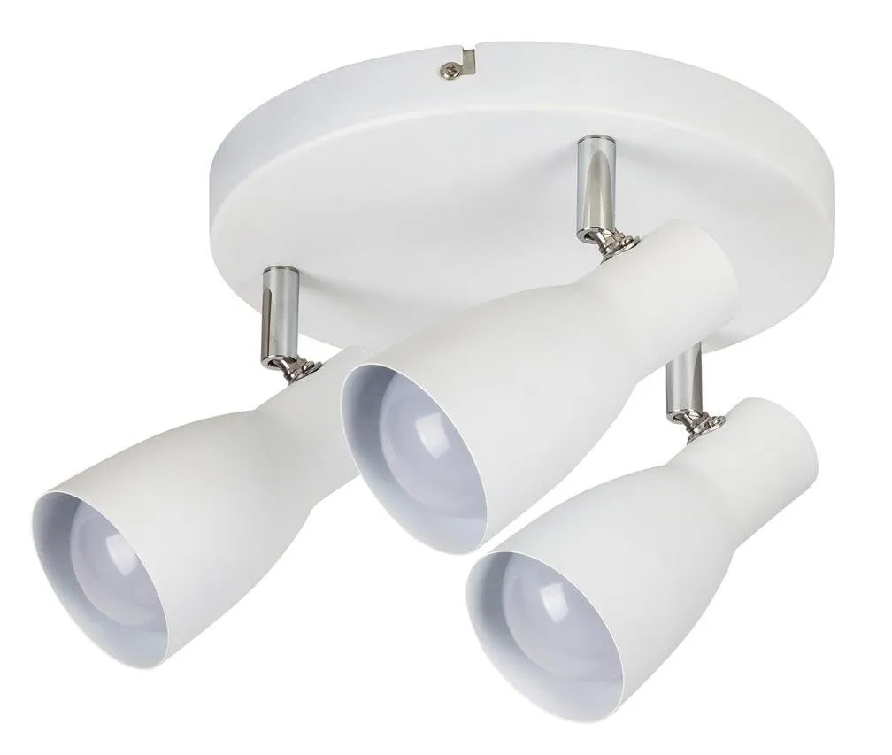 EBONY Deckenleuchte 3xE27 weiß Rabalux 6028