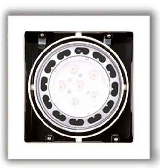 Einbauleuchte MATRIX I AR111 weiß Maxlight H0059