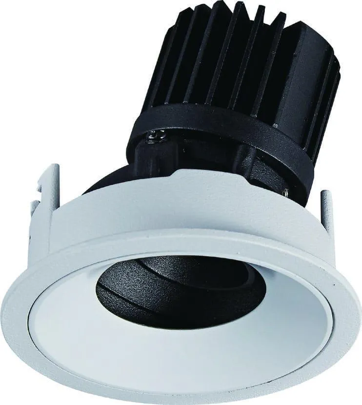Einbauleuchte rund GALEXO LED 7W 3000K 572lm weiß Maxlight H0106