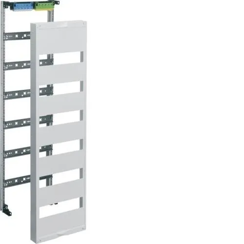 Einbausatz univers FW mit Hutschienen für Feldverteiler UP 6reihig 900x250mm QC Hager UW61U