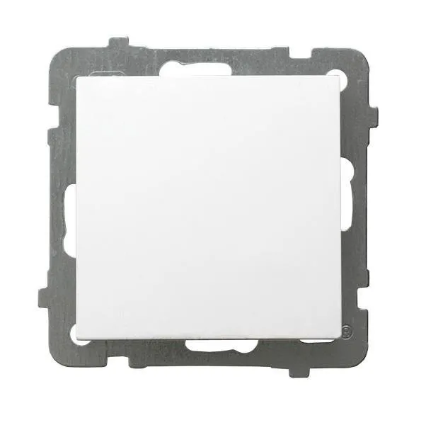 Einpoliger Schalter weiss Ospel As ŁP-1G/m/00