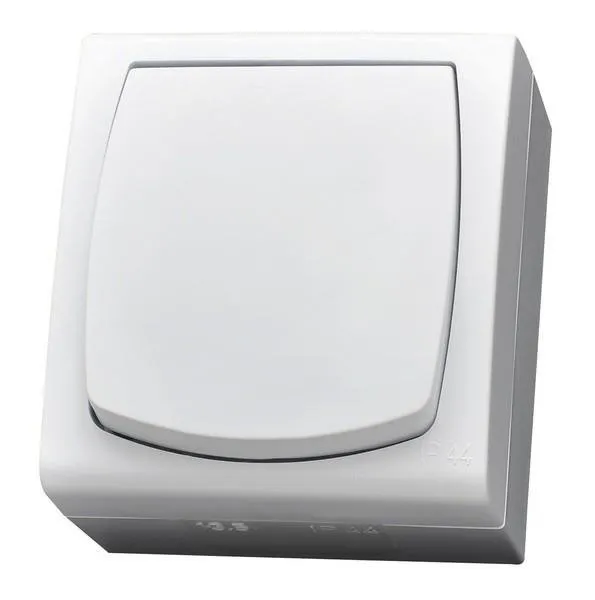 Einpoliger Schalter weiss Ospel Madeira ŁNH-1N/00