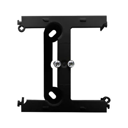 Erweiterungselement für einfache Dose zu mehrfachen Rahmen, matt schwarz Simon 10