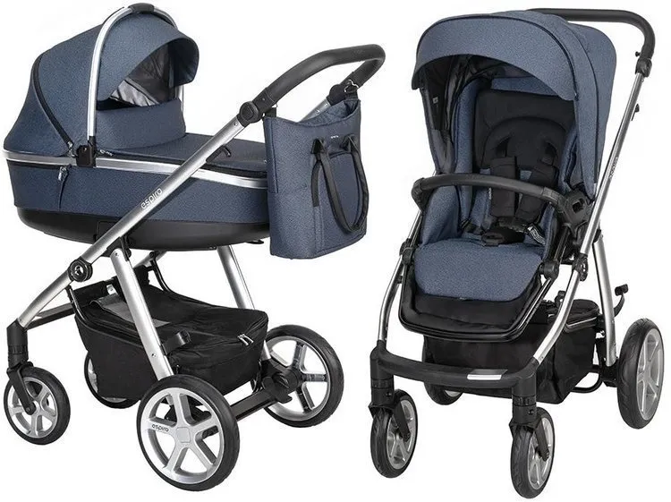 Espiro Next Multicolour Kinderwagen Aufblasbare Räder 503 Navy