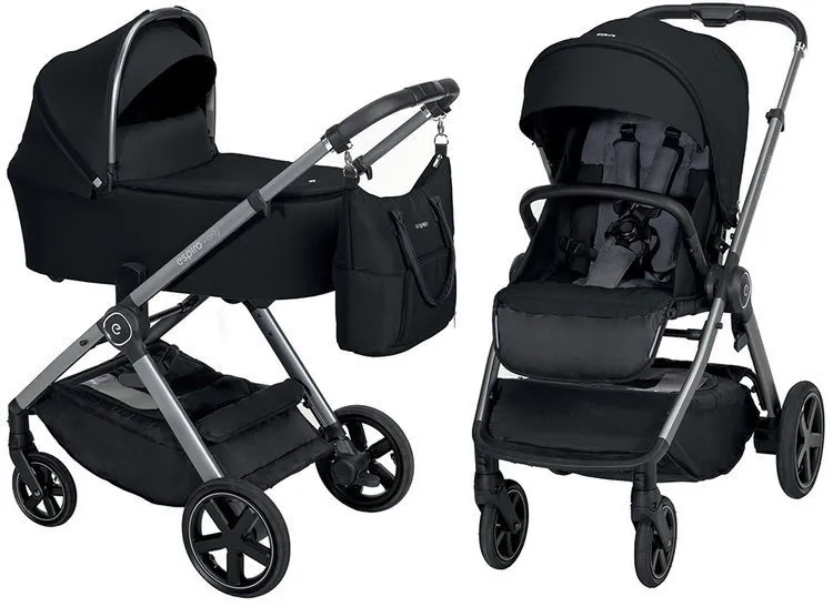 Espiro Only Kinderwagen 10 Black Space
