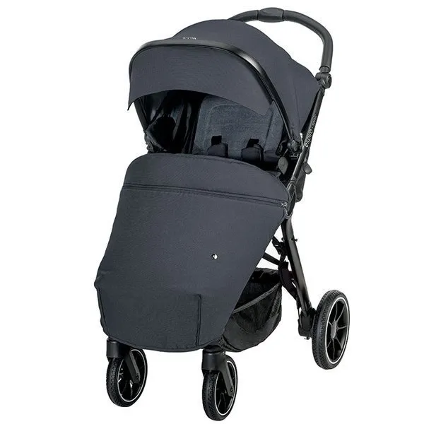 Espiro Sonic Gel 2023 Kinderwagen Kinderwagen 17 Graphit Straße