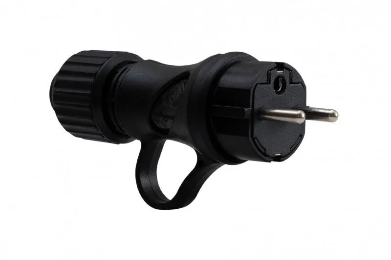 F-Elektro-Gummistecker 80052