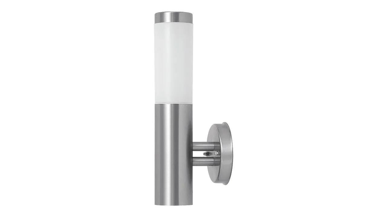 Fassade Wandleuchte INOX TORCH E27 chrom IP44 Rabalux 8262