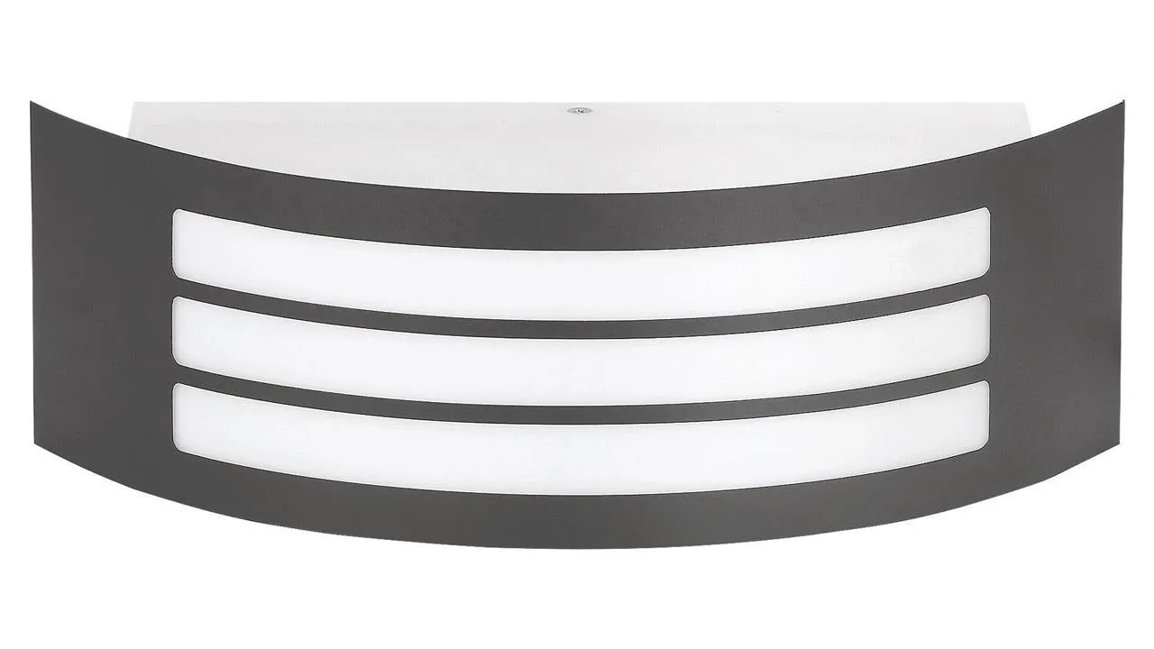 Fassade Wandleuchte ROMA E27 anthrazit IP44 Rabalux 8776