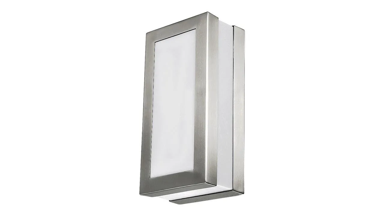 Fassade Wandleuchte STUTTGART E27 chrom IP44 Rabalux 8170